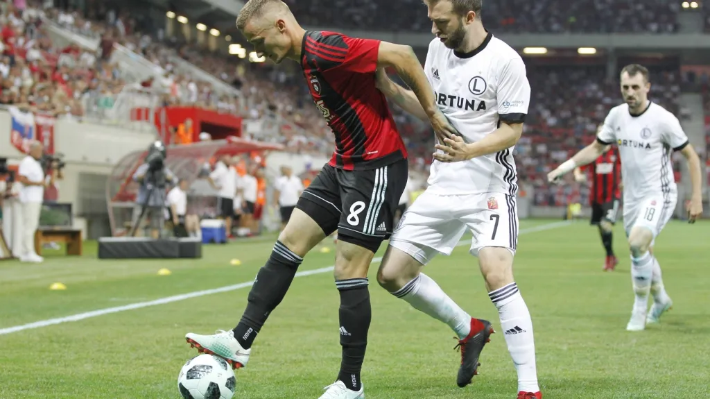 Utkání Trnava - Legia Varšava