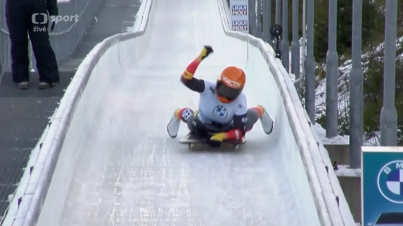 Nový traťový rekord Hermannové v Altenbergu