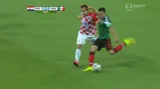 Šance v utkání Chorvatsko - Mexiko: Herrera nastřelil břevno (16. min.)