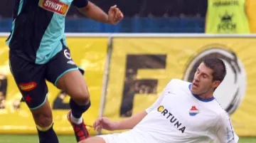 Utkání Ostrava - Slavia