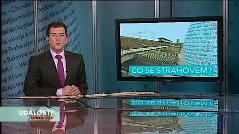 Události, komentáře o budoucnosti Strahovského stadionu