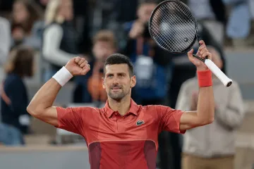 Novak Djokovič na Roland Garros