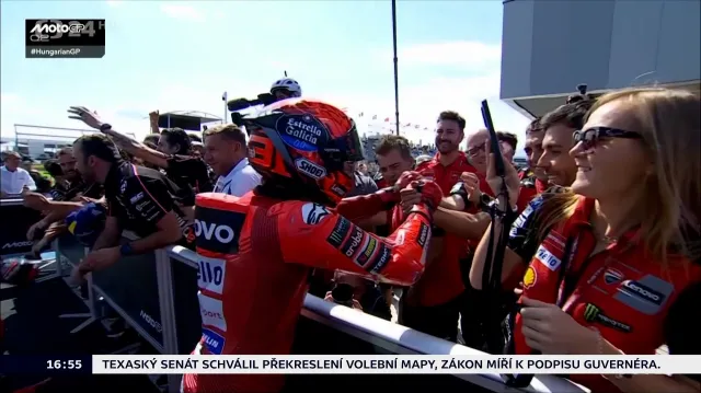 Salač v Maďarsku odstartuje ze 4. řady, v Moto GP vede Marquez