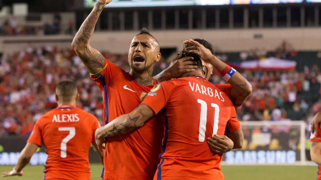 Radost chilských fotbalistů