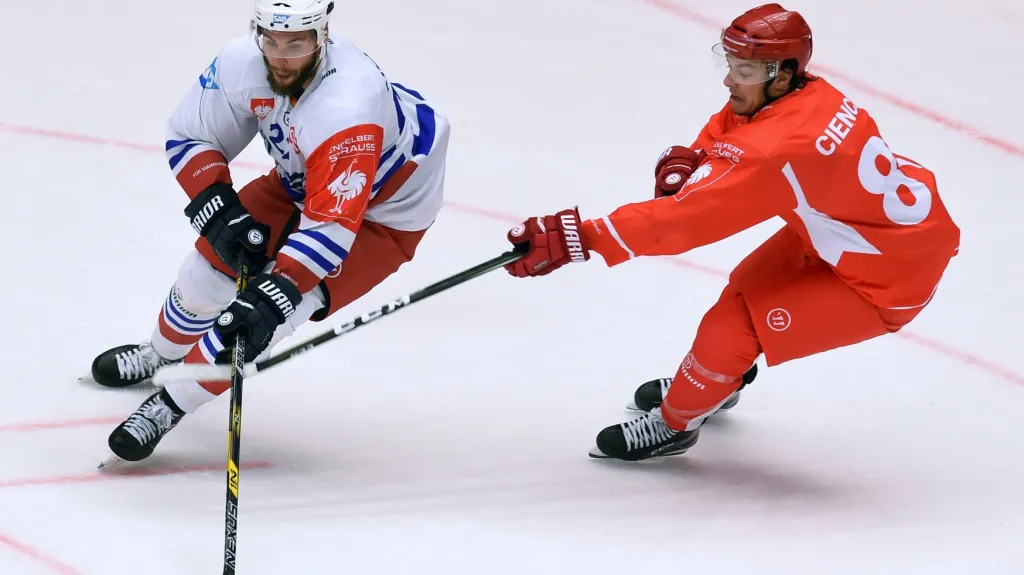 Utkání Ligy mistrů Oceláři Třinec – Adler Mannheim