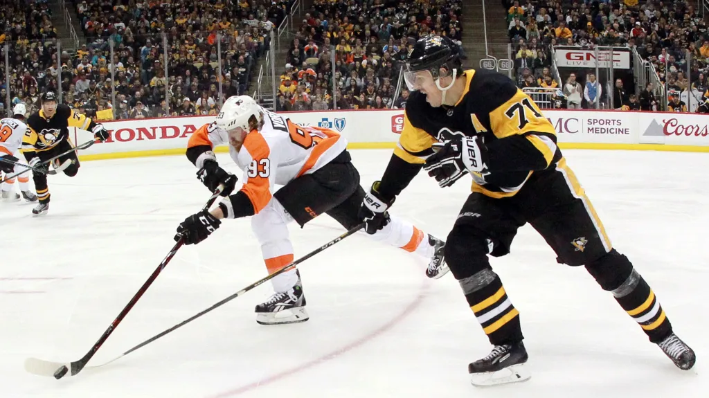 Utkání Pittsburgh Penguins - Philadelphia Flyers