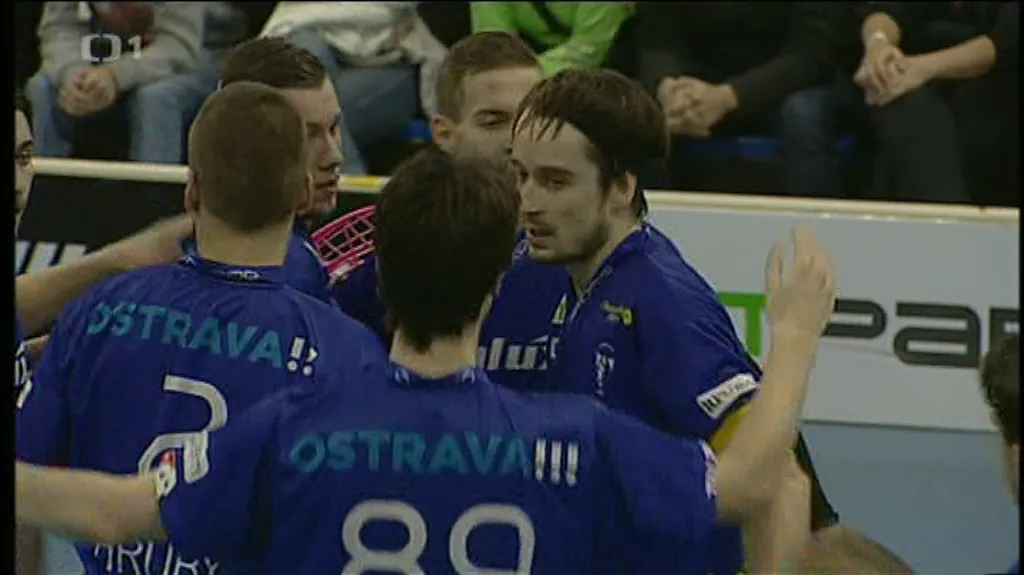 Sestřih florbalového utkání Ostrava - Vítkovice