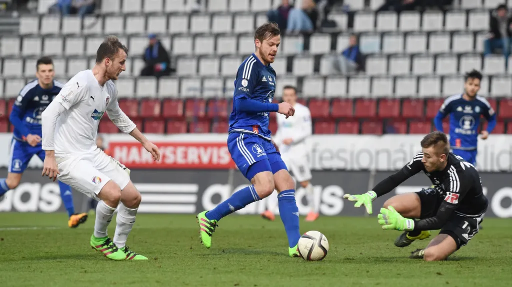 Utkání Olomouc - Plzeň