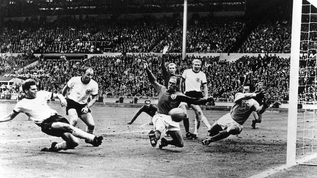 Finále Anglie - Německo na fotbalovém MS 1966