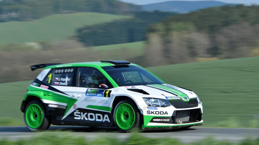 Začátek Rallye Hustopeče patří Kopeckému