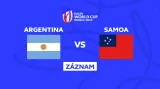 Záznam utkání Argentina – Samoa
