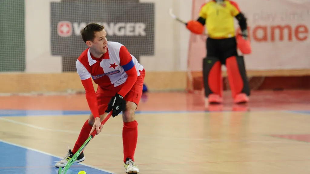 Martin Hanus v dresu Slavie
