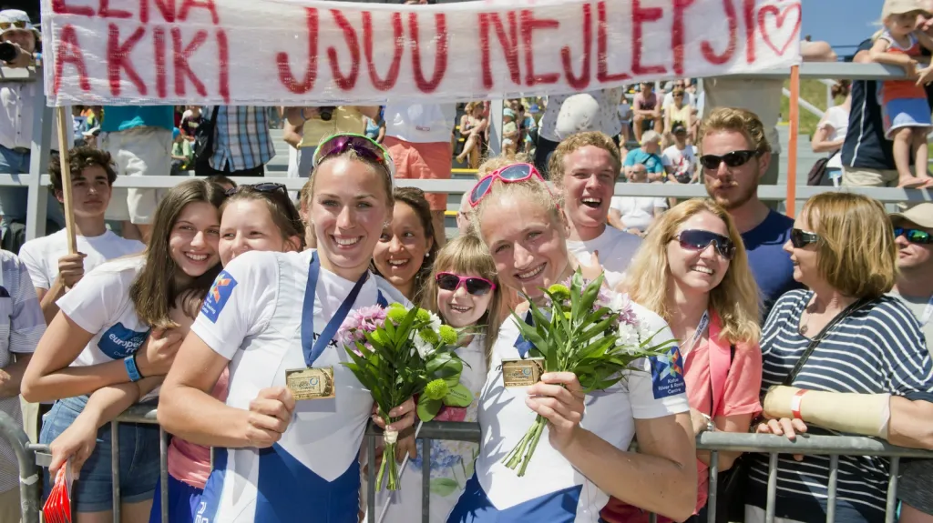 Kristýna Fleissnerová a Lenka Antošová