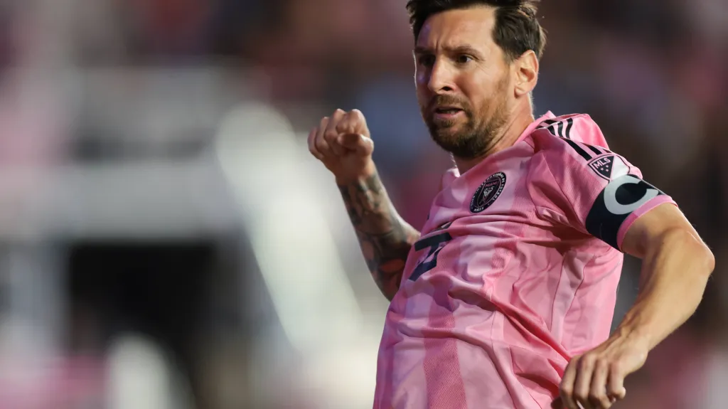 Lionel Messi v dresu Interu Miami