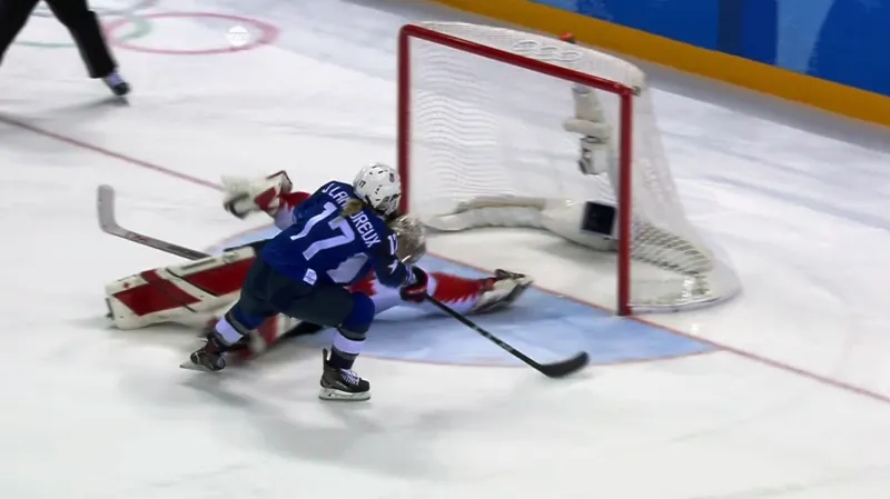 Rozhodující nájezd Jocelyne Lamoureuxové-Davidsonové