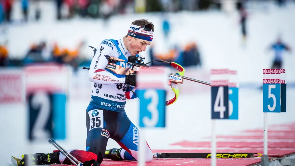 Jakub Štvrtecký si ve sprintu v Le Grand Bornand vylepšil šestnáctým místem životní maximum