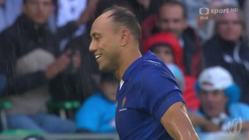 Argentina – Samoa: Leali'ifano trefil trestný kop o břevno