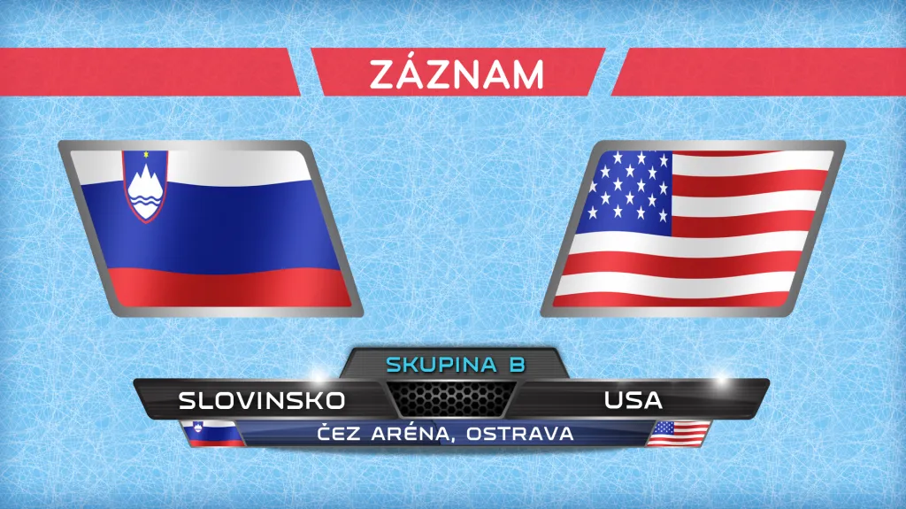 Záznam utkání Slovinsko - USA