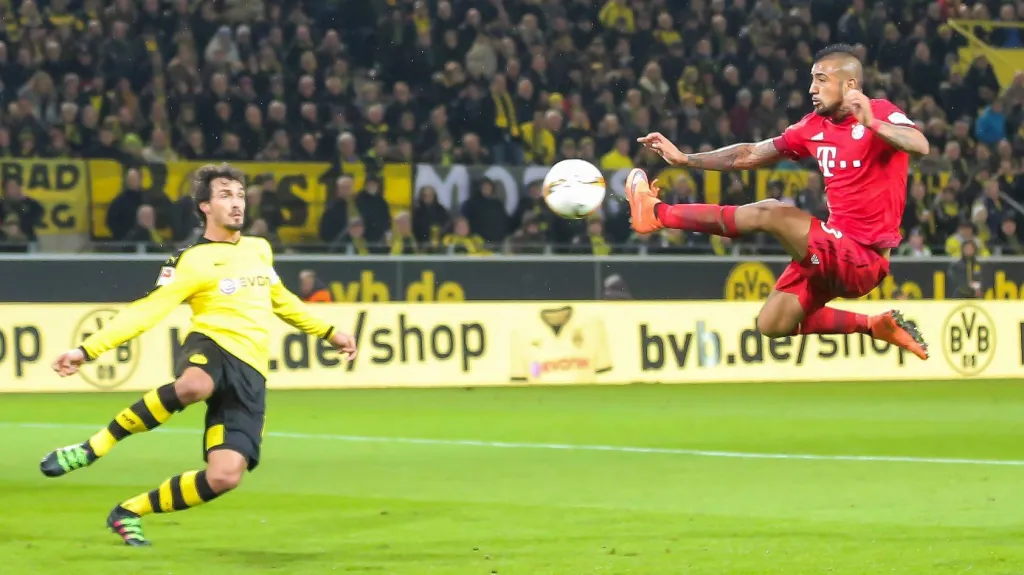 Utkání Dortmund - Bayern