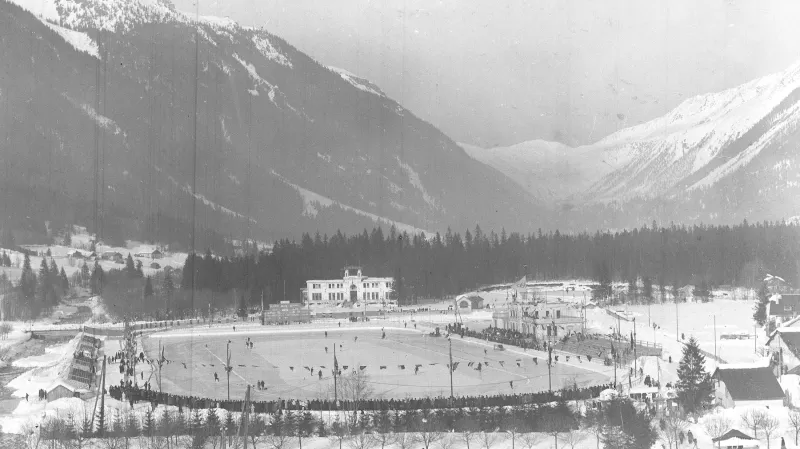 Olympijské kluziště v Chamonix (1924)