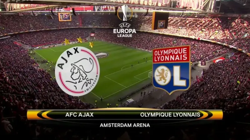 Sestřih utkání Ajax Amsterdam - Lyon, semifinále EL
