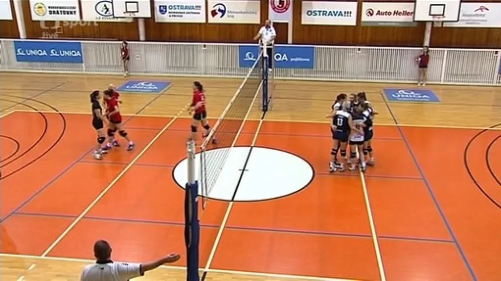 Sestřih utkání ČP volejbalistek Ostrava - Přerov