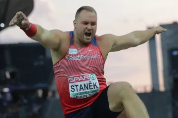 Koulař Tomáš Staněk na ME v Berlíně