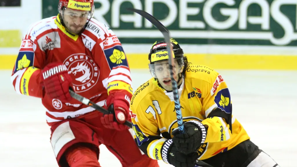 Utkání Litvínov - Třinec