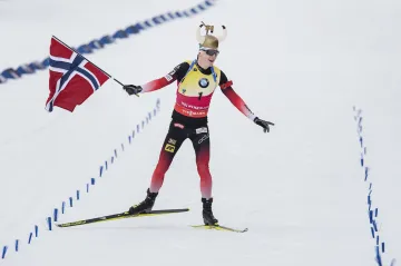 Nor Johannes Thingnes Bö finišuje v Oslu a slaví výhru