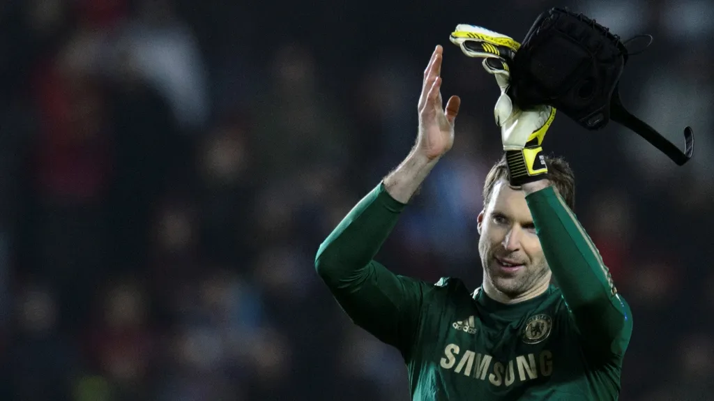 Petr Čech po zápase Sparta - Chelsea