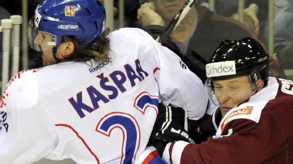 Utkání Lotyšsko - ČR