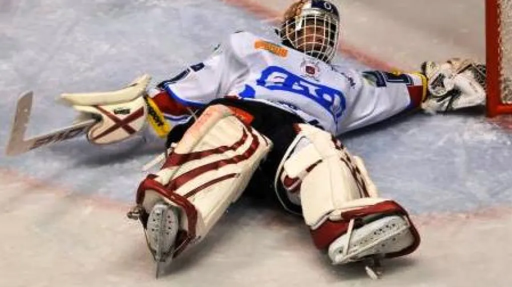 Pardubický brankář Dominik Hašek