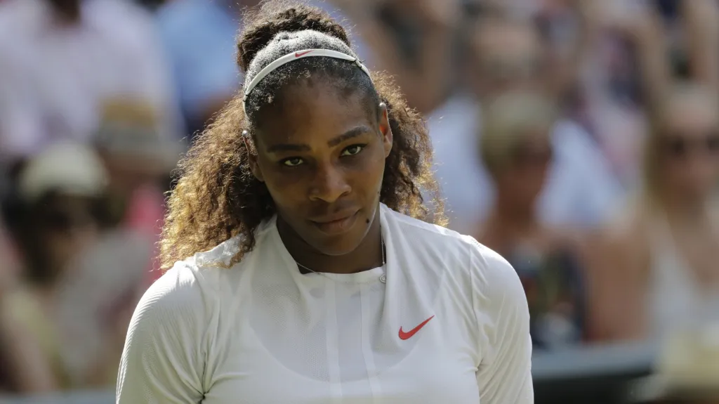 Zklamaná Serena Williamsová