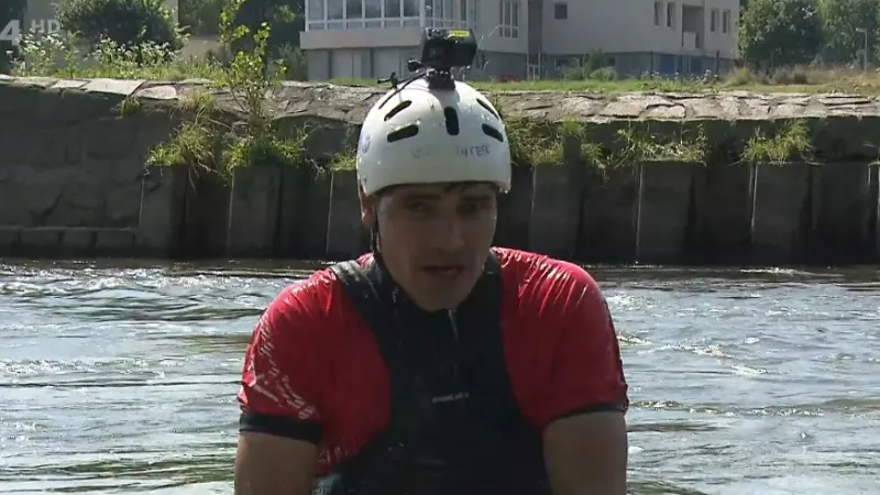 Studio 6: Daniel Stach vysvětluje taje vodního slalomu