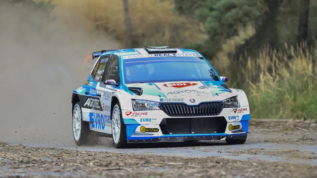 Jan Kopecký na Rallye Pačejov