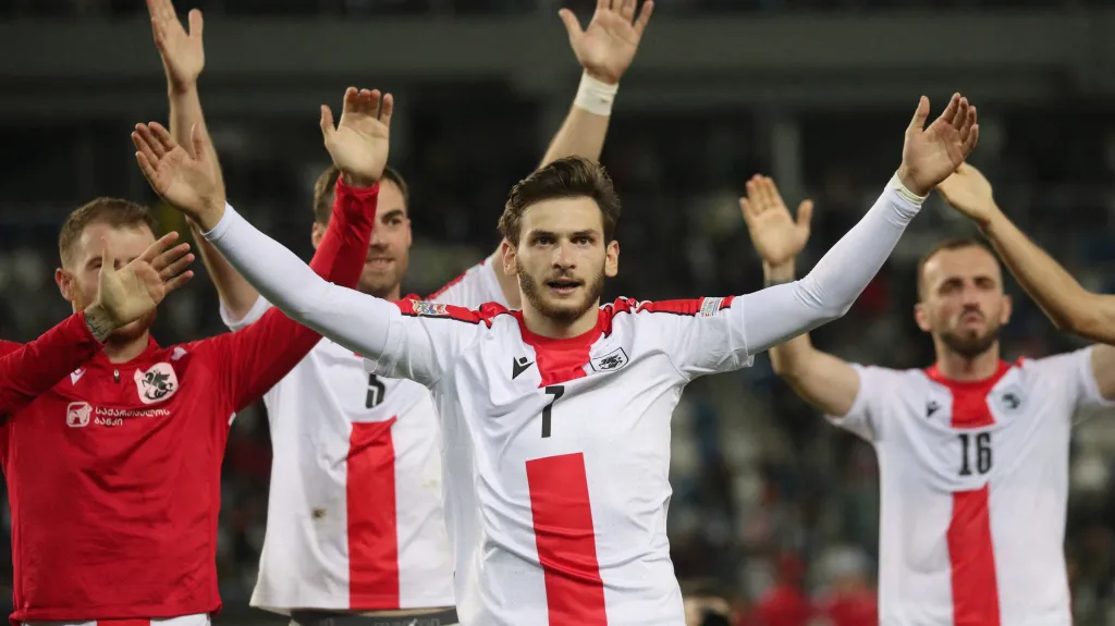 Fotbalisté Gruzie