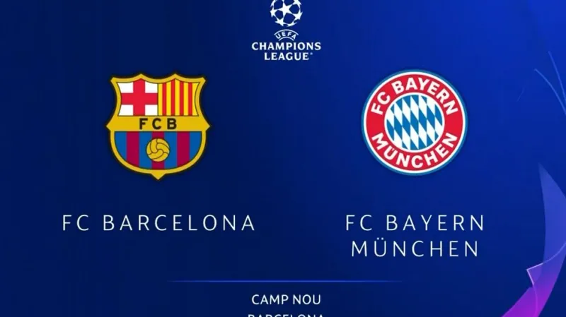 Sestřih utkání Barcelona - Bayern