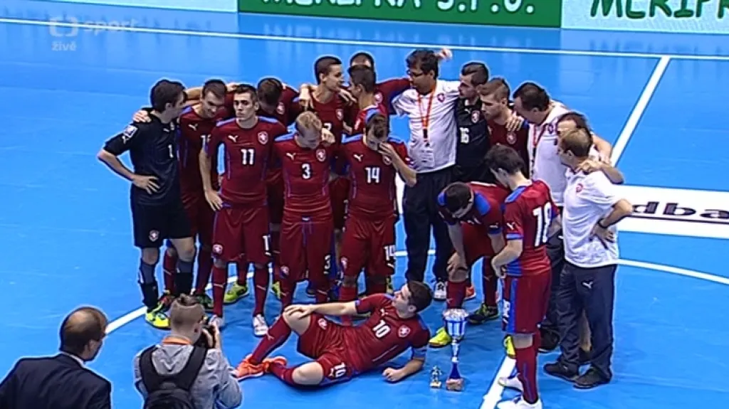 Sestřih futsalu Česko - Slovensko s ohlasy