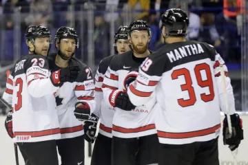 Radost kanadských hokejistů