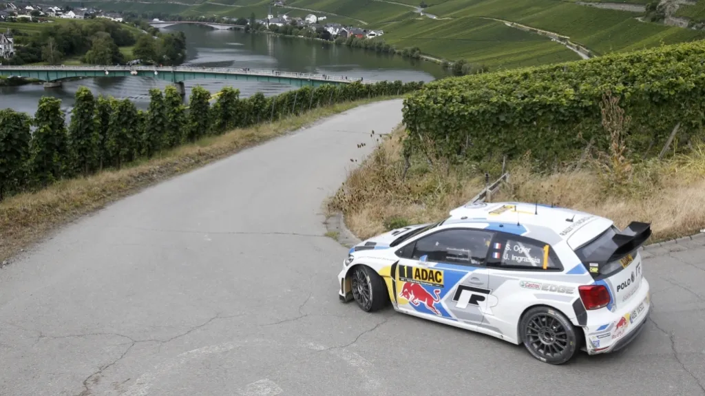 Sébastien Ogier na Německé rallye