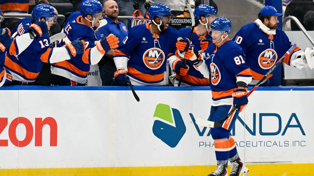 Ondřej Palát po premiérové trefě za Islanders