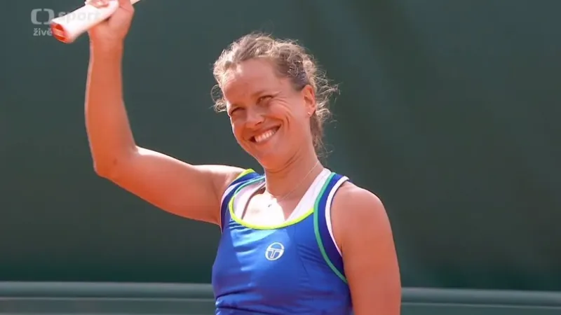 Mečbol vítězného utkání Strýcové proti Američance Riskeové