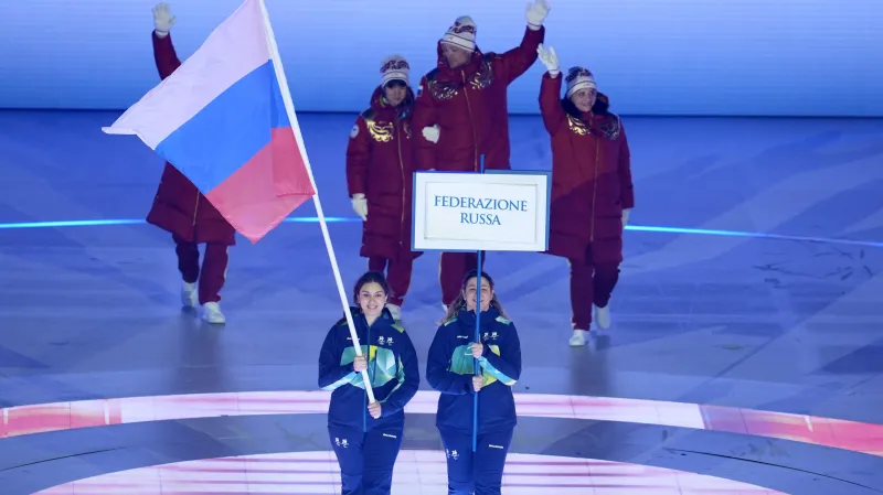 Na zahajovacím ceremoniálu paralympiády nechyběla ruská výprava