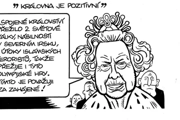 Královna je pozitivní