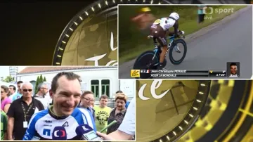 Reakce Jana Bárty po dojezdu časovky