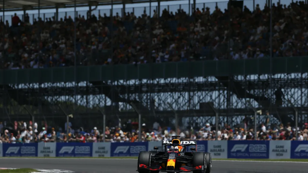 Max Verstappen na okruhu Silverstone