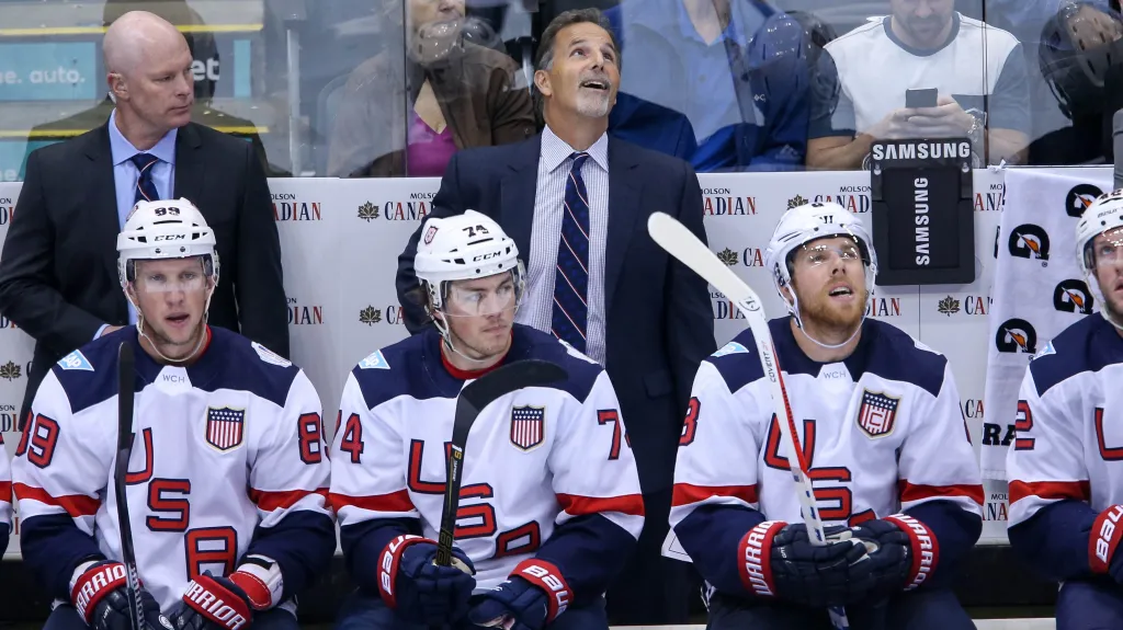 John Tortorella na americké střídačce
