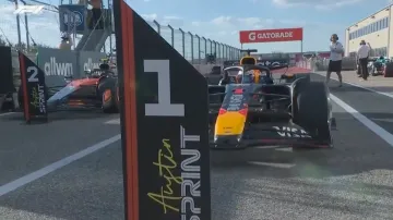 Kvalifikaci na sprint v USA vyhrál Verstappen