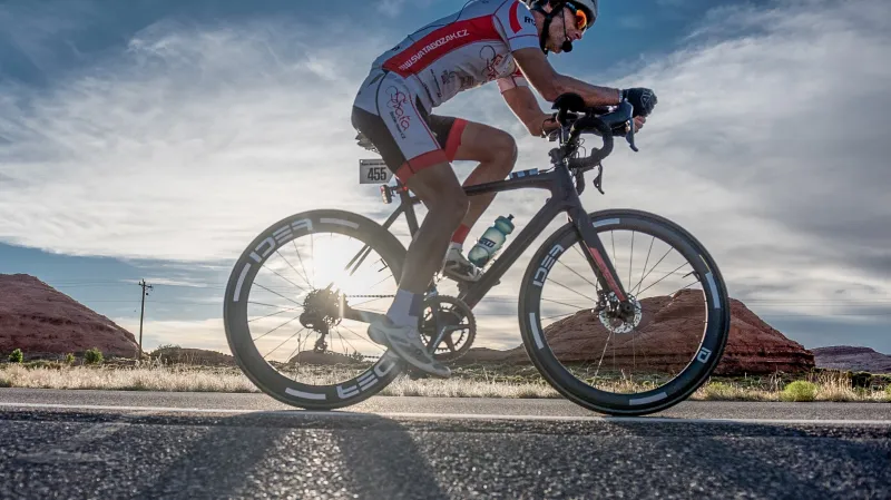 Svatopluk Božák během nejtěžšího závodu světa Race Across America