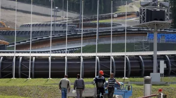 Ledové koryto Sanki